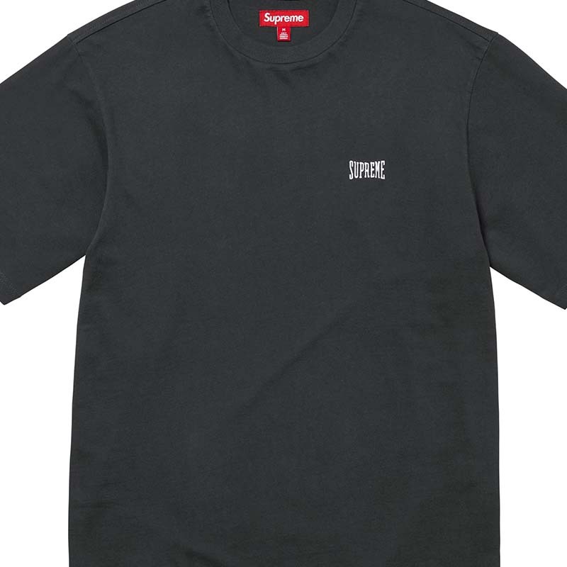 Supreme Warm Up Washed S/S Top Black 短袖黑色SUP-02