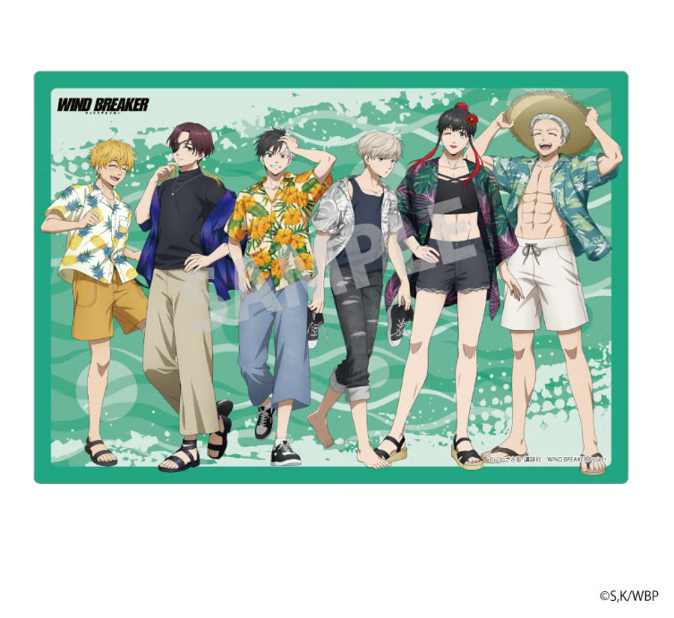 [代購][預訂] WIND BREAKER ウィンブレ祭 全員集合膠牌