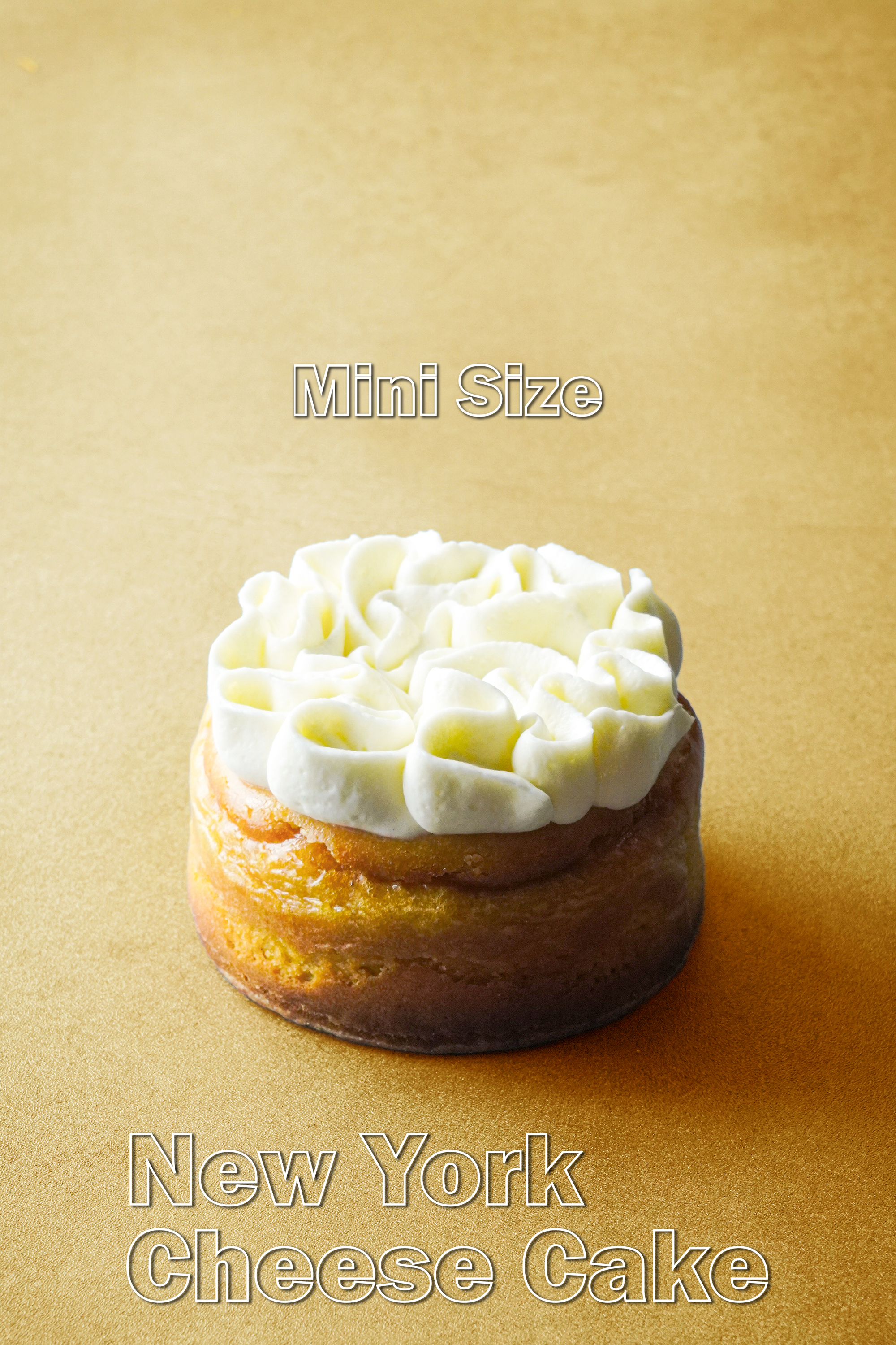 『 小件裝 』花生醬紐約芝士蛋糕 (7cm)