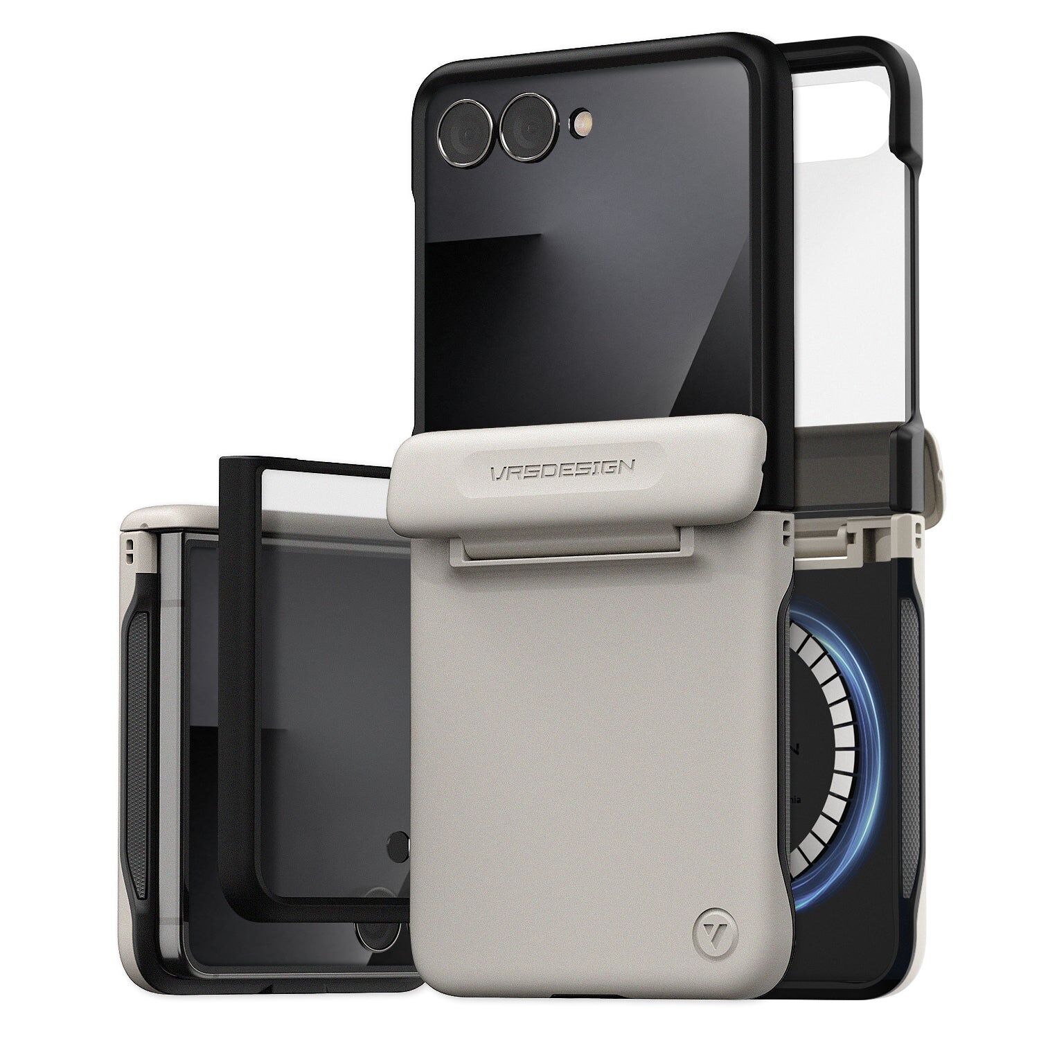 VRS Design - Terra Guard Modern - Galaxy Z Flip 7 Magsafe Case 磁吸充電高度防撞鉸鏈保護手機殼