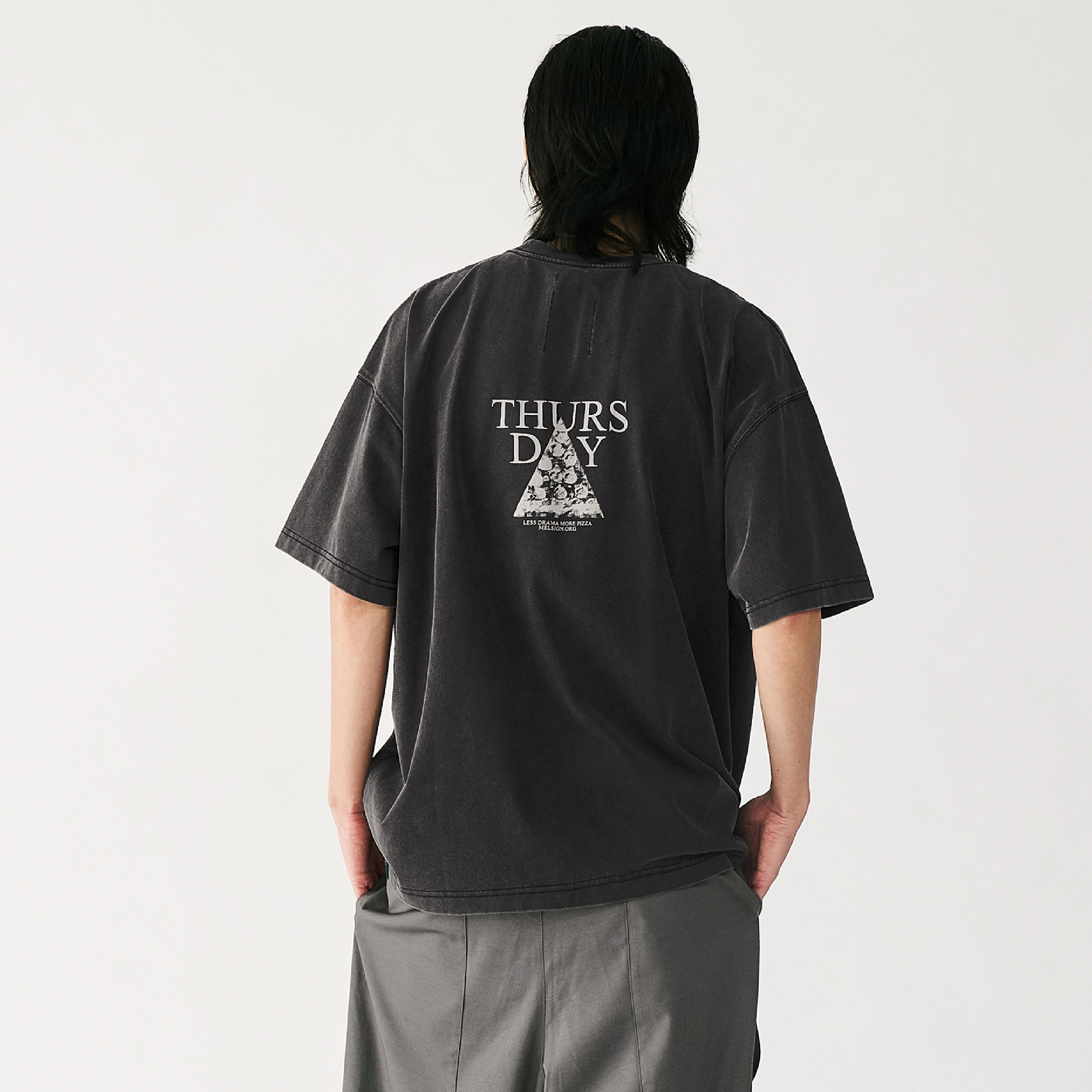 MELSIGN Thu. Pizza Only Tee