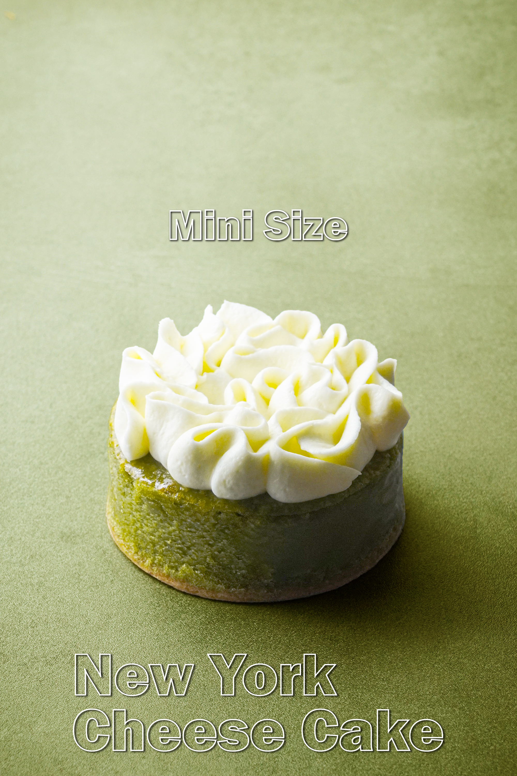 『 小件裝 』開心果紐約芝士蛋糕 (7cm)