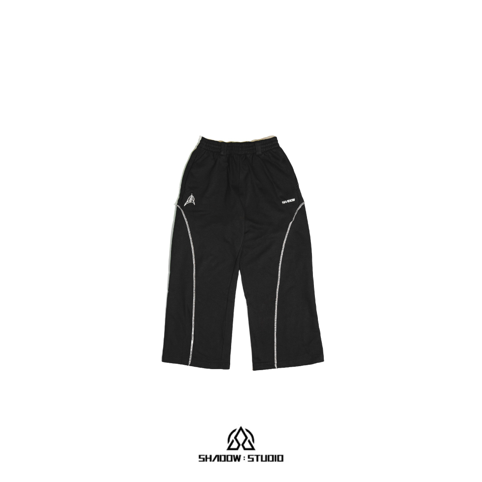 SPLICED FLARE TRACK PANTS / 線條拼接喇叭運動褲