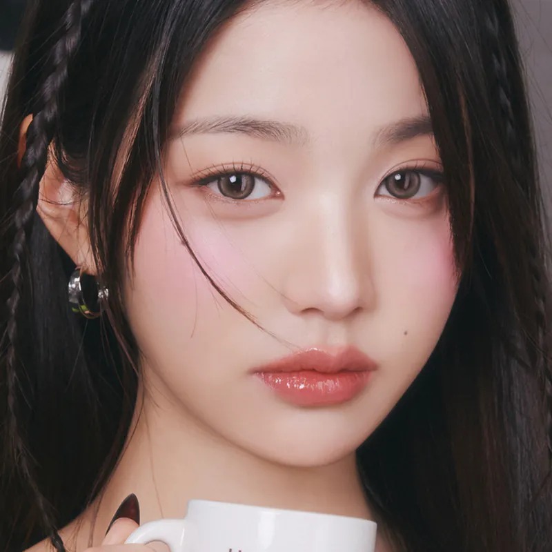 Hapa Kristin Bean Kristin 1 Day Raw Brown淺焙棕｜日拋彩妝隱形眼鏡｜每盒10片