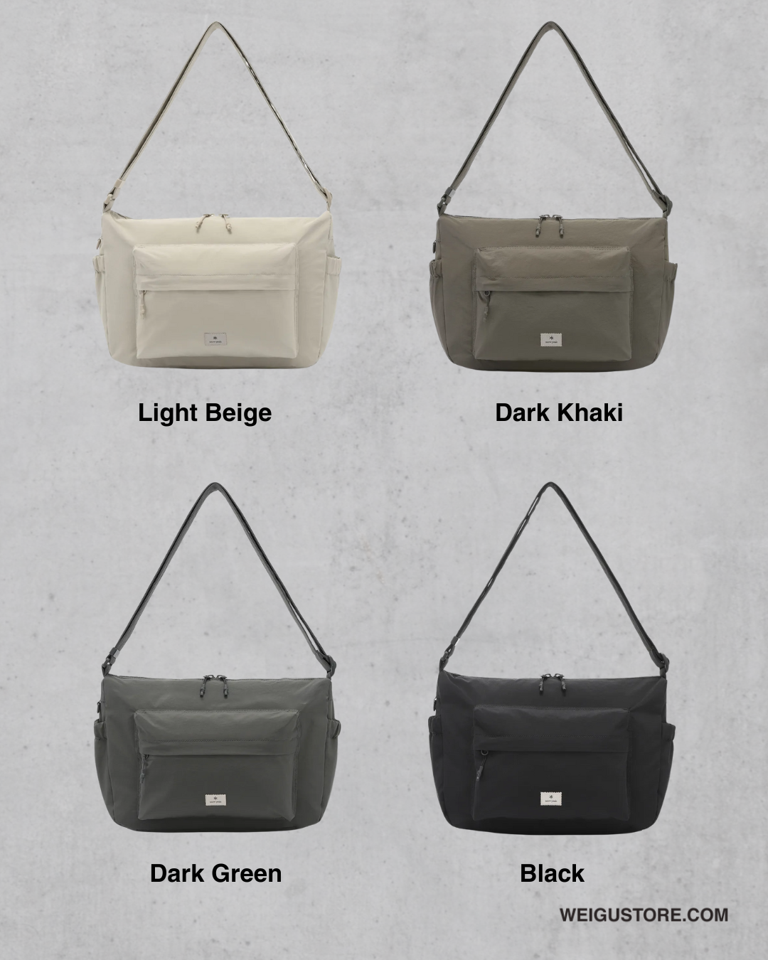 【預購】Snow Peak Cample Pocket Cross Bag 口袋側背包 S25ZUCCB19