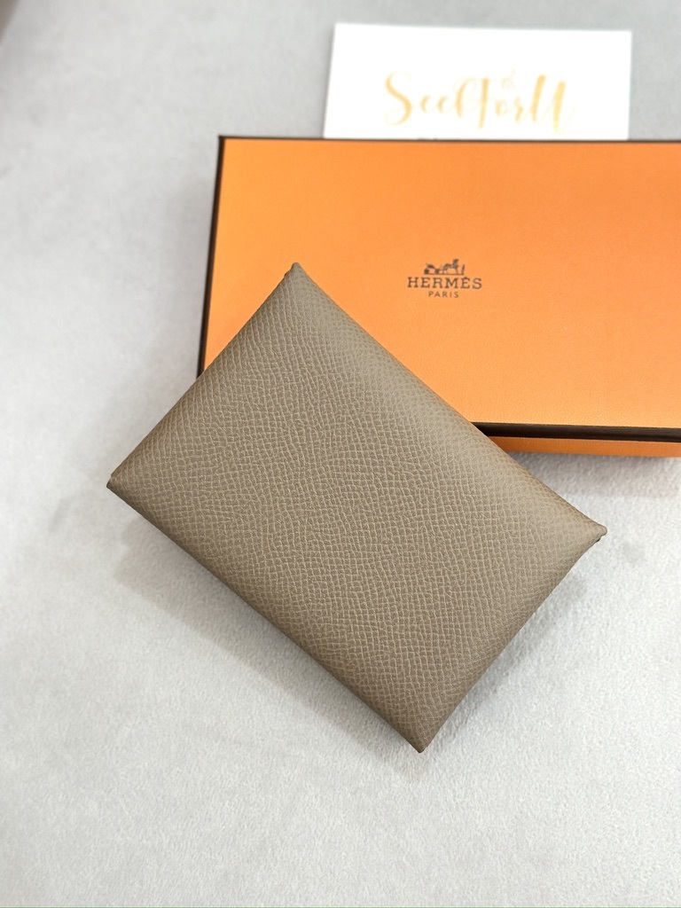 HERMES Calvi Duo Compact Card Holder