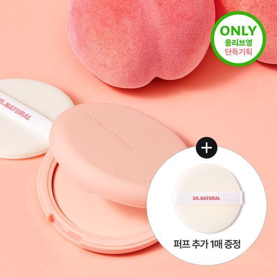 [01/07 - 28/08] So Natural Peach Deo Pact 10g [Olive Young Planning Set]