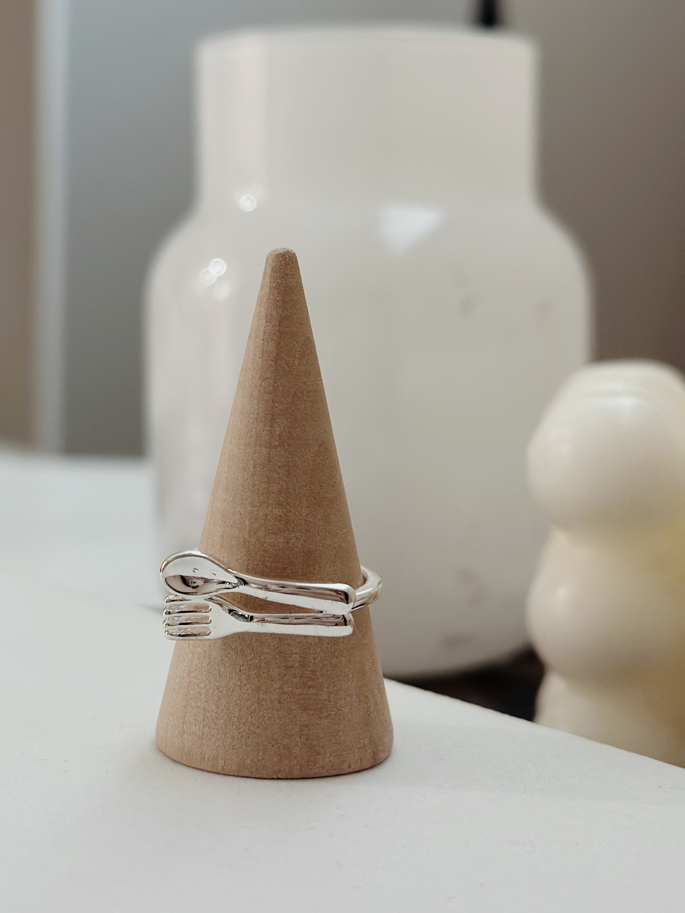 Marol Fork & Spoon Ring  -D78