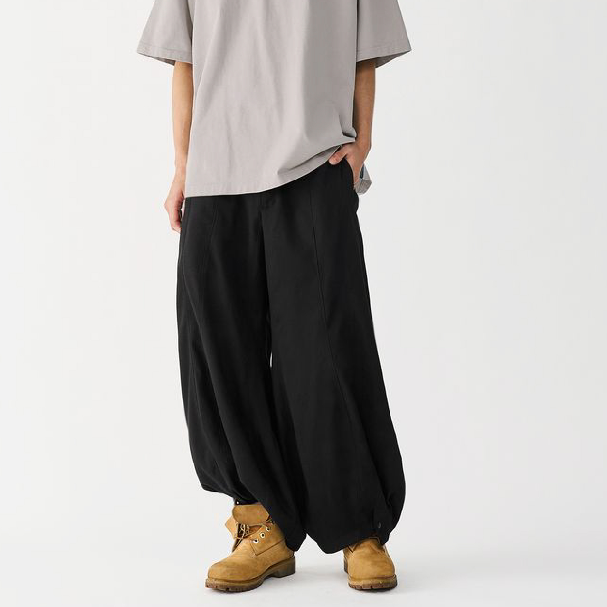 MELSIGN Special Cutting Linen Pants