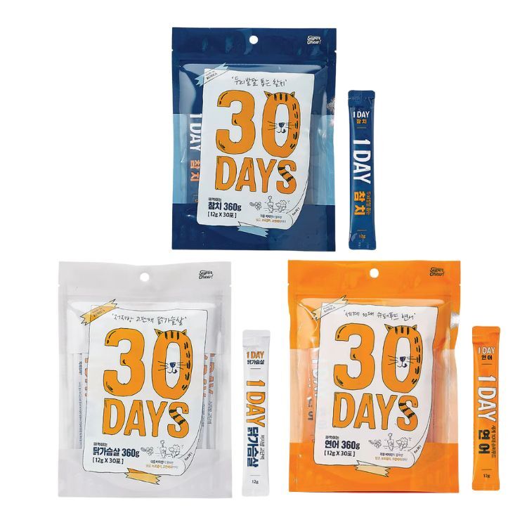 【Super Chew】30DAYS肉泥(三種口味）