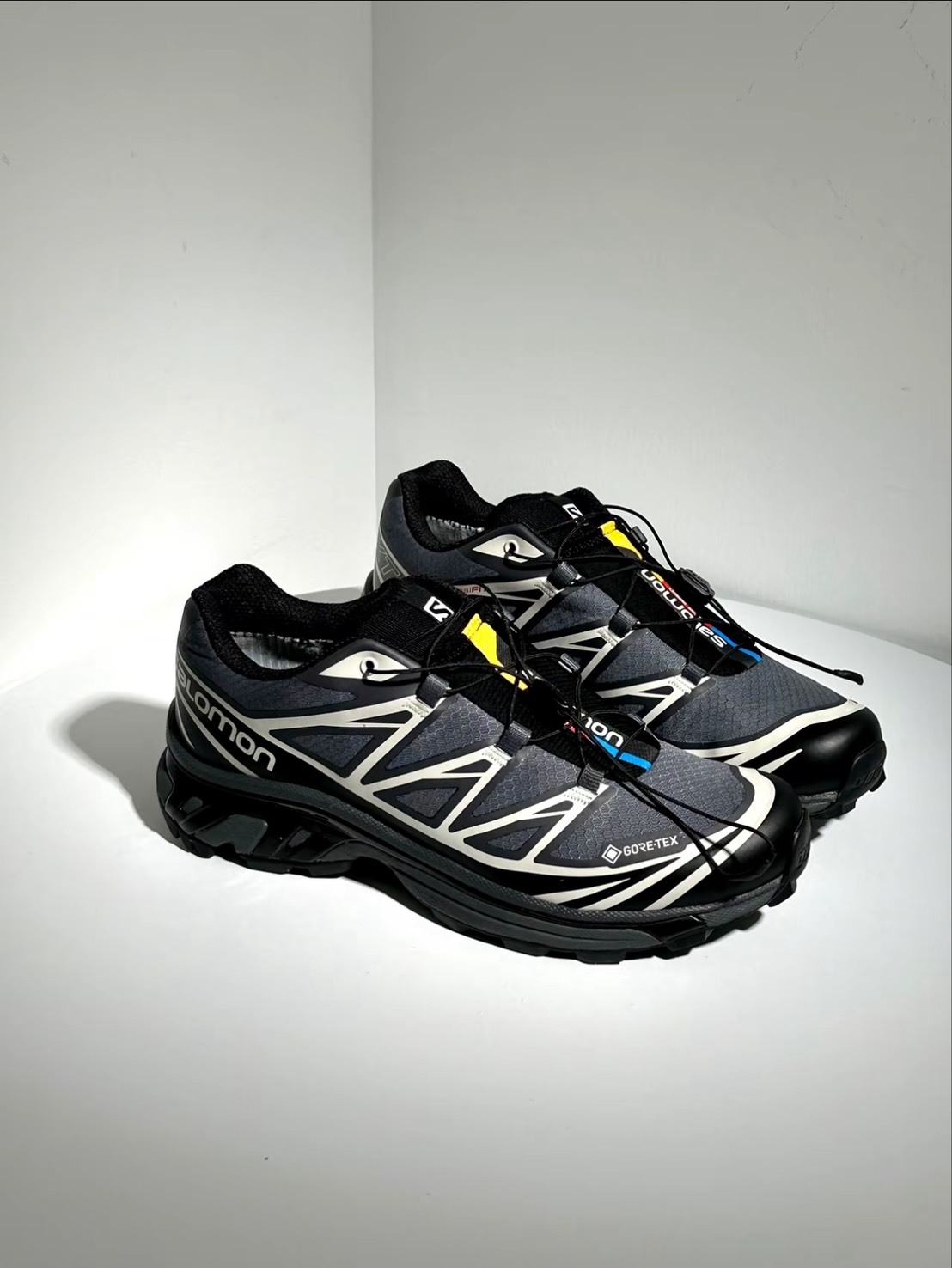 【代購】Salomon XT-6 GTX “Black&Lunar Rock” 月岩灰