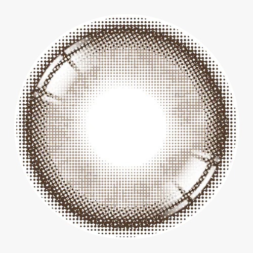 Hapa Kristin See Through Kristin 1 Day Choco｜日拋彩妝隱形眼鏡｜每盒10片