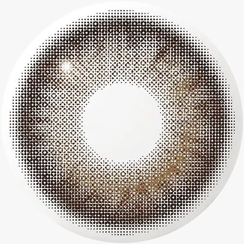 [13.5mm] Hapa Kristin One&Only Kristin 1 Month Plus Brown｜月拋彩妝隱形眼鏡｜每盒2片