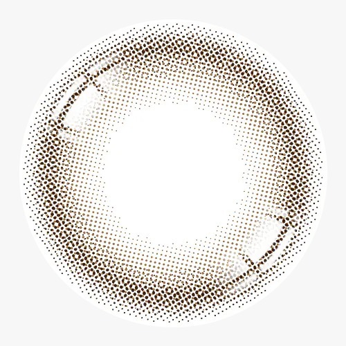 Hapa Kristin Glazed Kristin 1 Day Choco｜日拋彩妝隱形眼鏡｜每盒10片