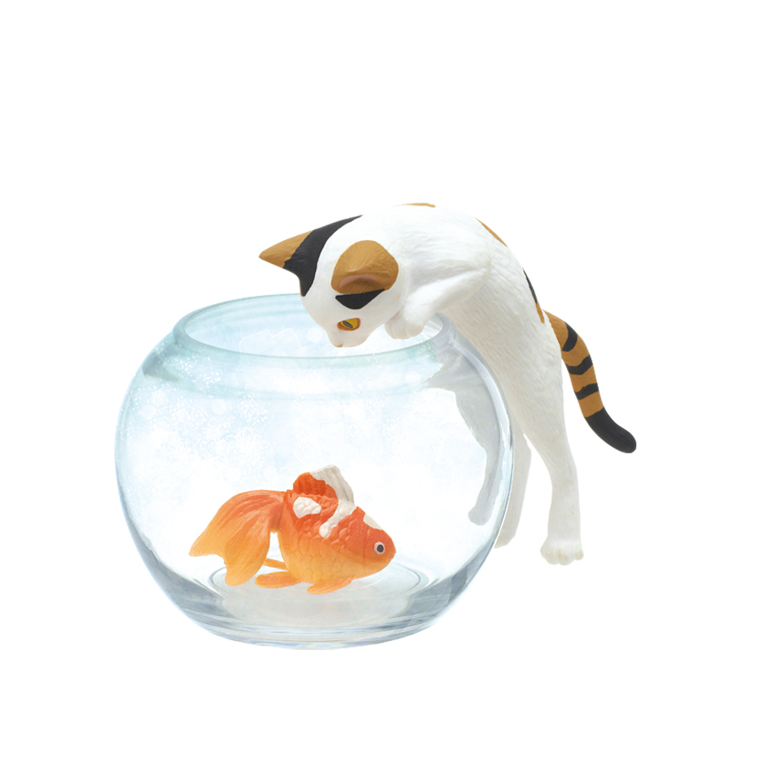 【現貨】貓和金魚扭蛋 (全4種)