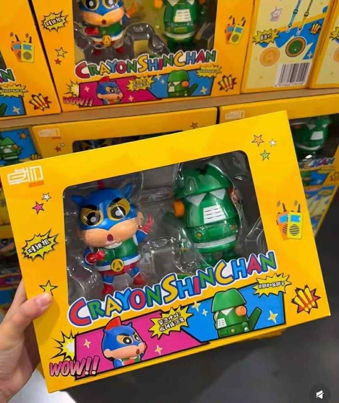 蠟筆小新 X 鋼達姆  對講機