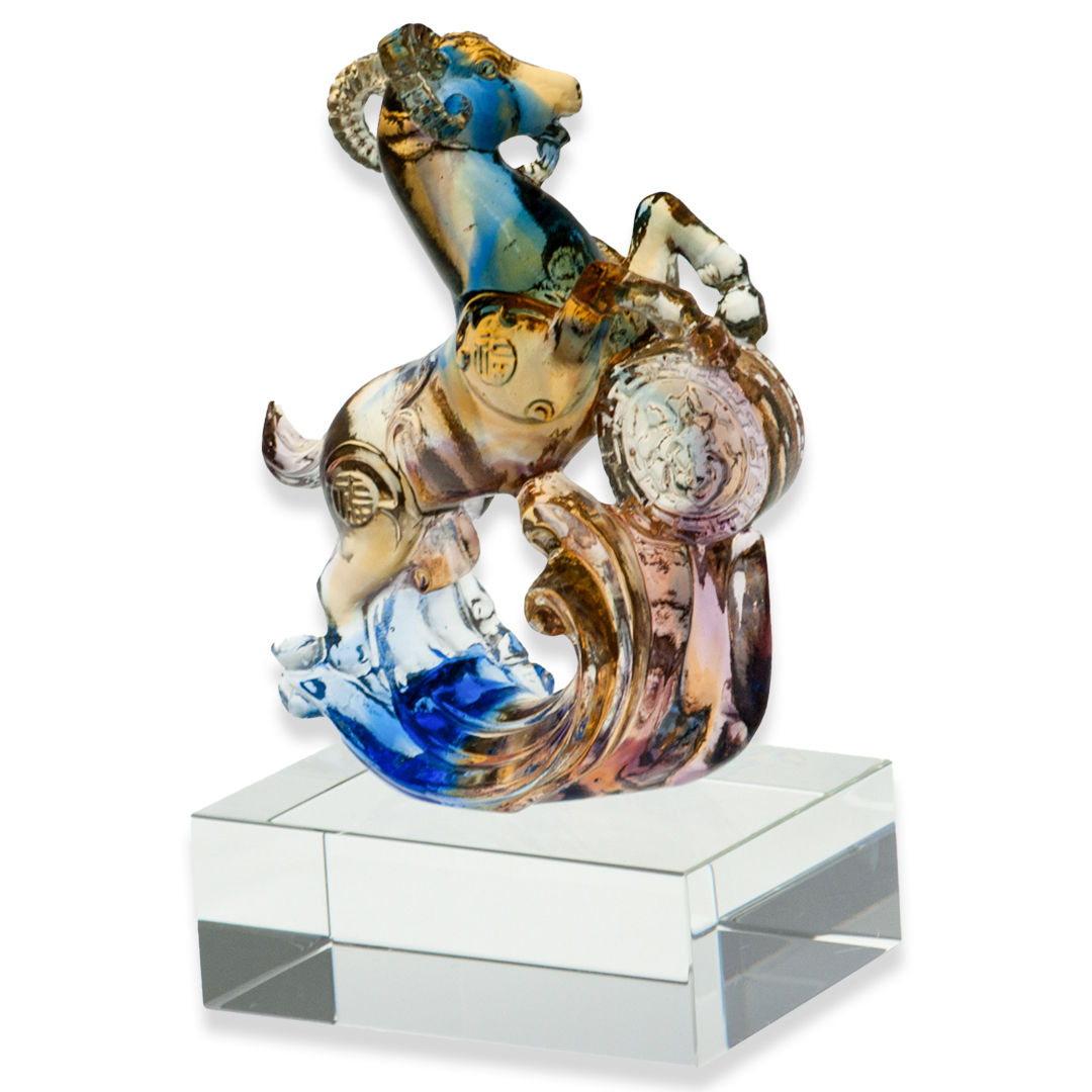 居家開運琉璃珍藏｜小福羊開運擺飾 吉祥如意守護安康