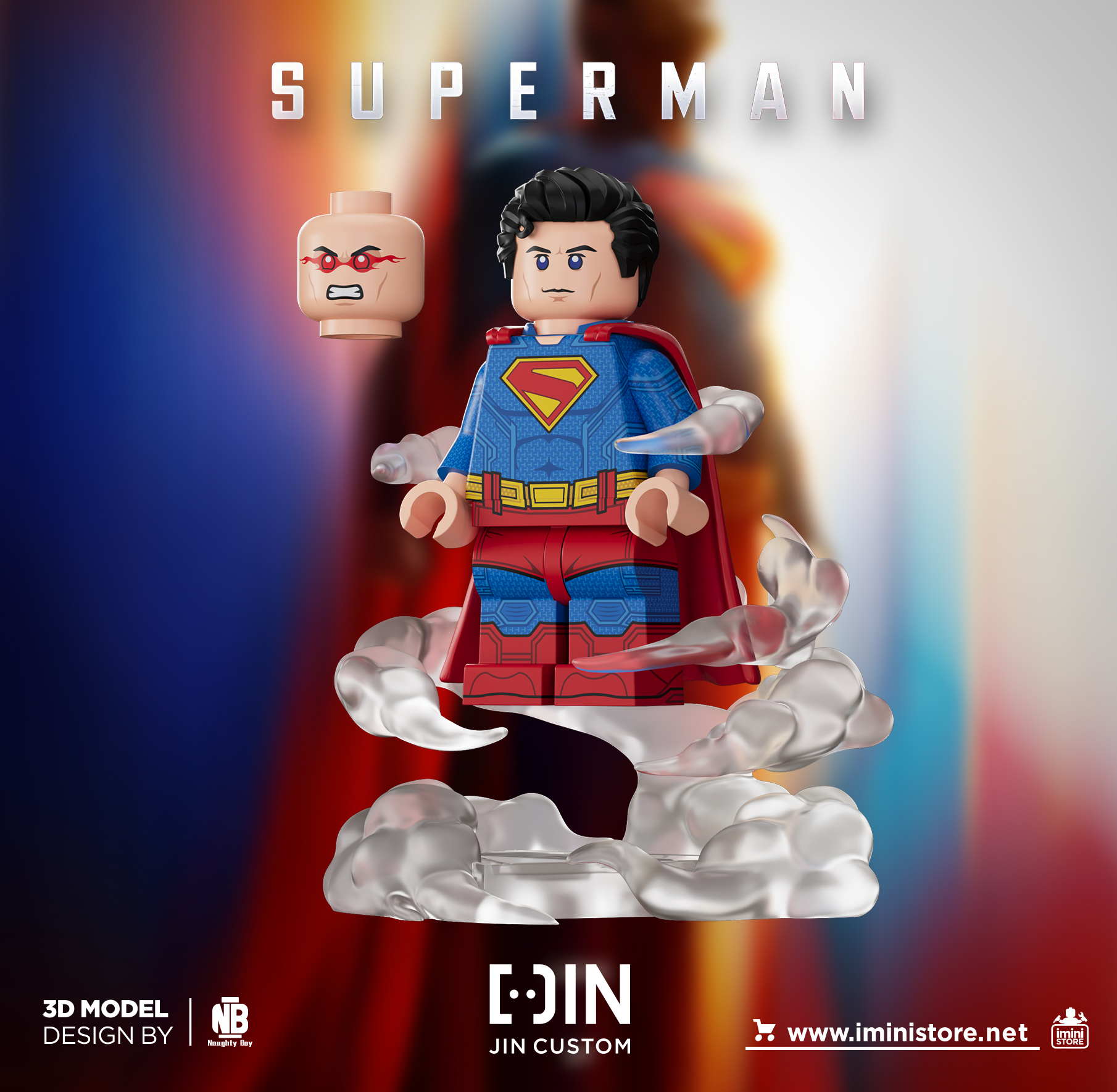 [Jin Custom][Preorder] Super Man [PADprinted]