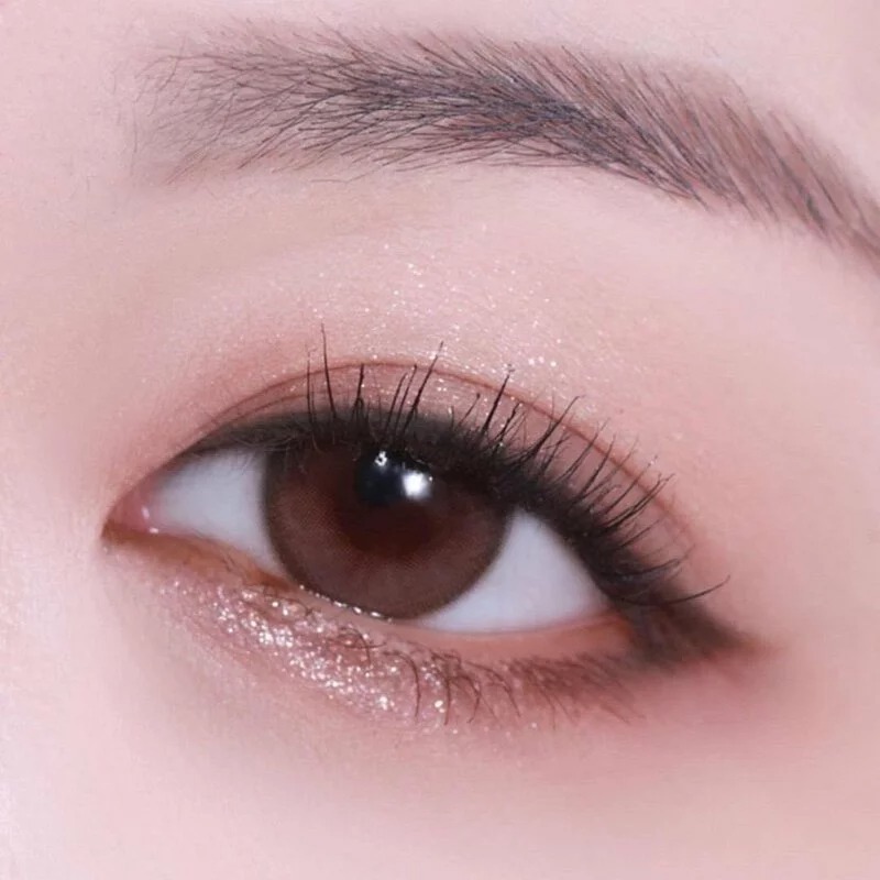 Hapa Kristin Secretive Kristin 1 Day Crush Brown 迷戀粉棕｜日拋彩妝隱形眼鏡｜每盒10片