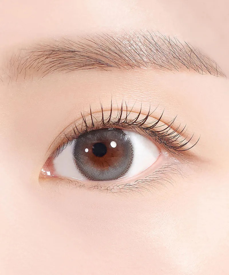 [13.5mm] Hapa Kristin Secretive Kristin 1 Month Plus Gray｜月拋彩妝隱形眼鏡｜每盒2片