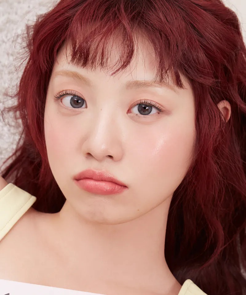 [13.5mm] Hapa Kristin Secretive Kristin 1 Month Plus Gray｜月拋彩妝隱形眼鏡｜每盒2片