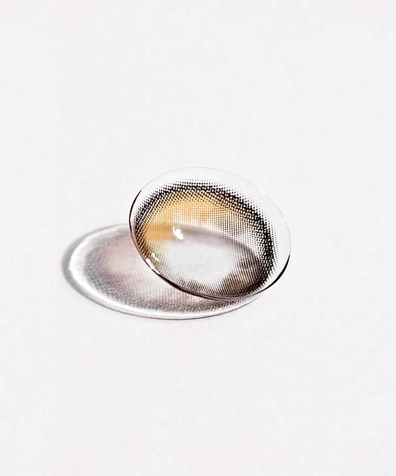 [13.5mm] Hapa Kristin Secretive Kristin 1 Month Plus Brown｜月拋彩妝隱形眼鏡｜每盒2片