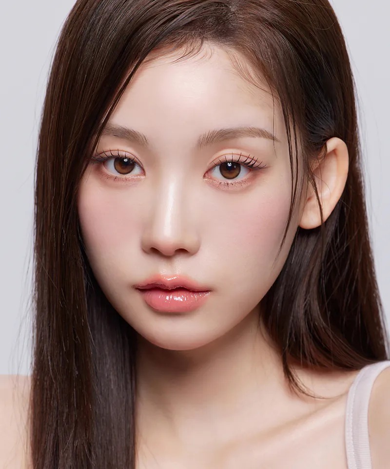 [13.5mm] Hapa Kristin Secretive Kristin 1 Month Plus Brown｜月拋彩妝隱形眼鏡｜每盒2片