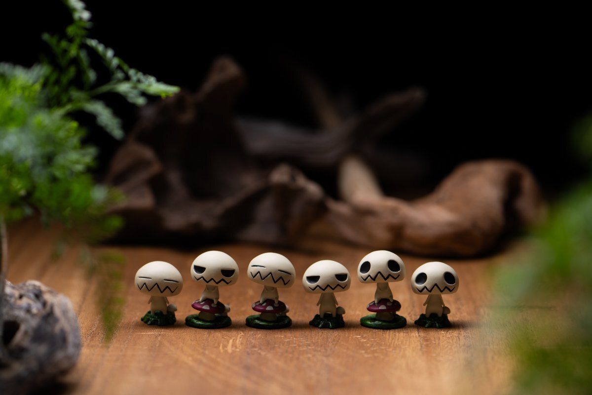 【現貨】生活在森林裡的神秘蘑菇扭蛋 (全6種)