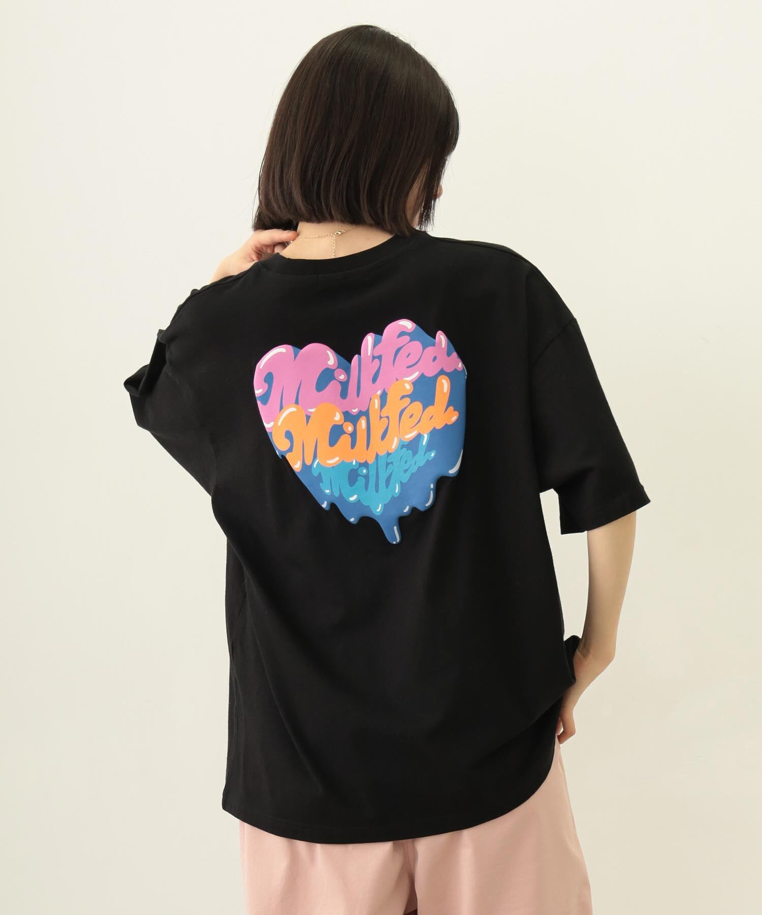 Milkfed MELTY PLUMP HEART S/S TEE