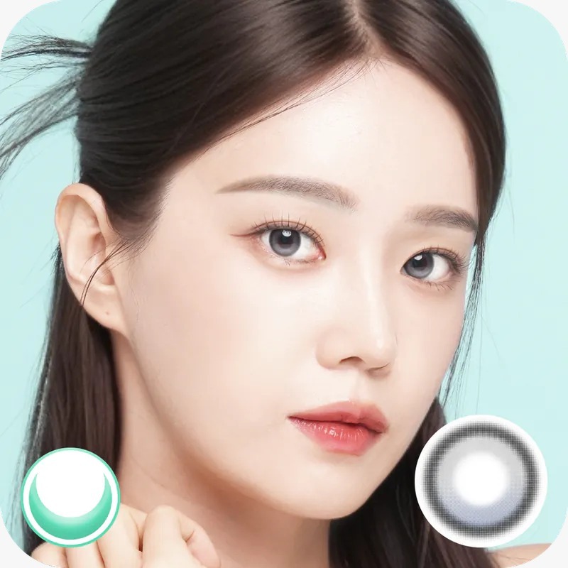 Lenbling Pureble 1 Day Ash Gray｜日拋彩妝隱形眼鏡｜每盒10片