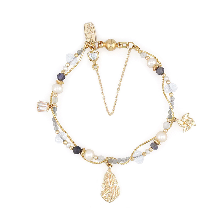 夕陽下的心動旋律 – 拉長石 – 手鍊