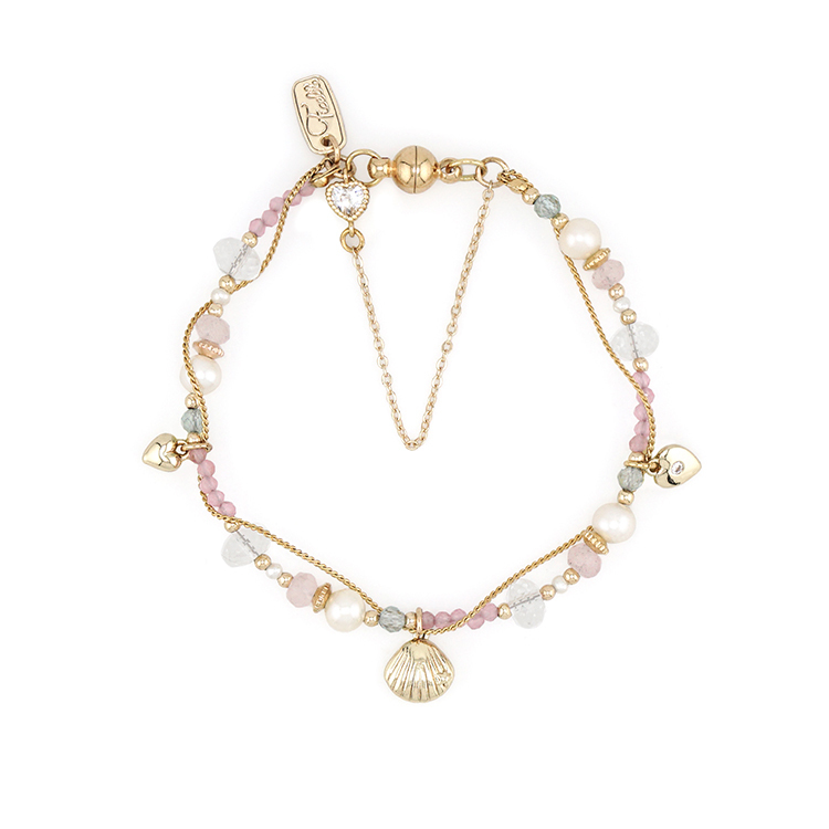 夕陽下的心動旋律 – 粉貓眼石 – 手鍊
