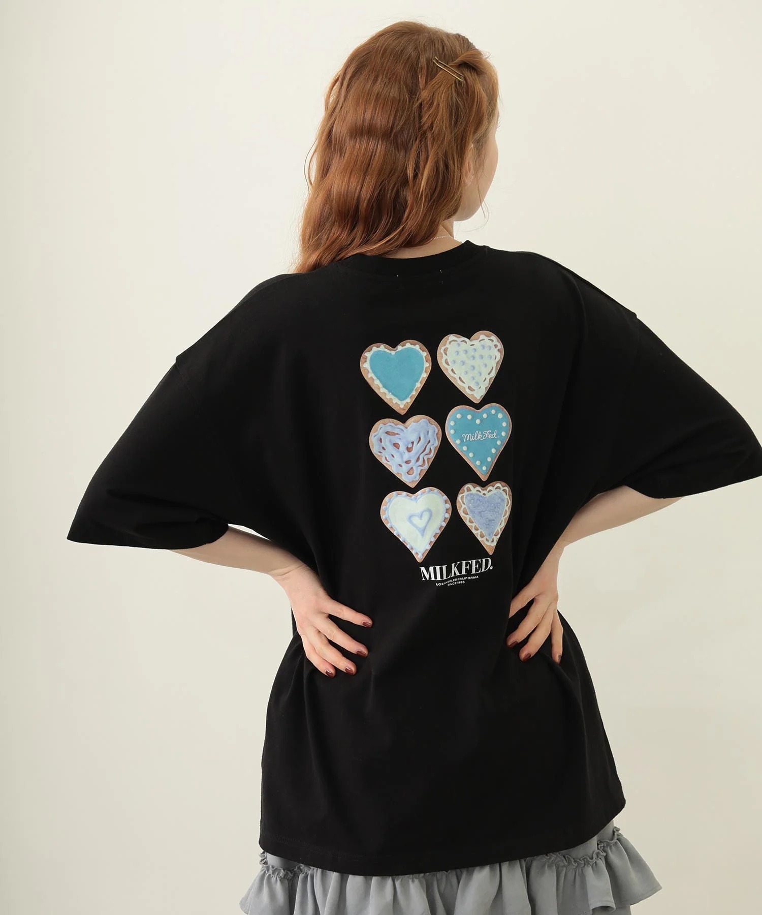 Milkfed ICING HEART-SHAPED COOKIES S/S TEE