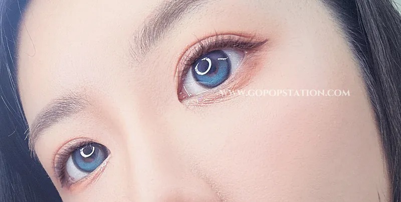 [大直徑][aespa Karina同款] Lenbling Big Pureble 1 Day Ocean Blue｜日拋彩妝隱形眼鏡｜每盒10片