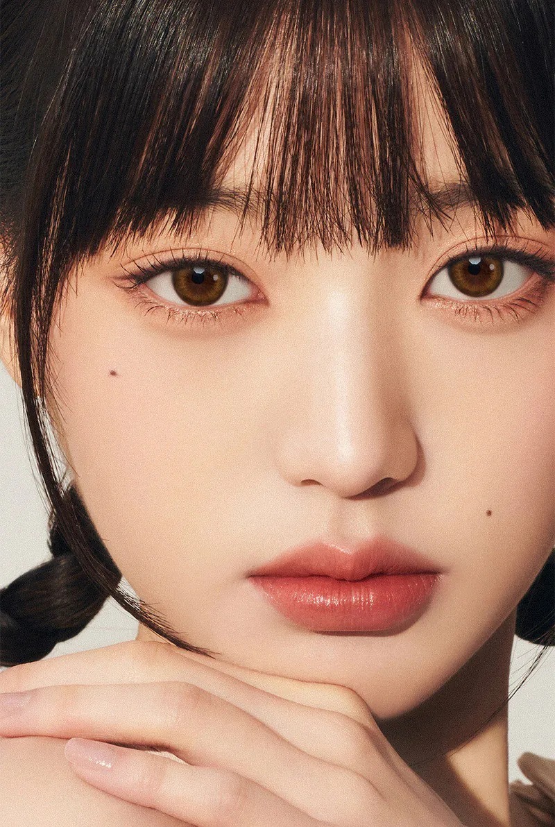 Hapa Kristin Bitter Sweet Kristin 1 Month Hazel Brown｜月拋彩妝隱形眼鏡｜每盒2片