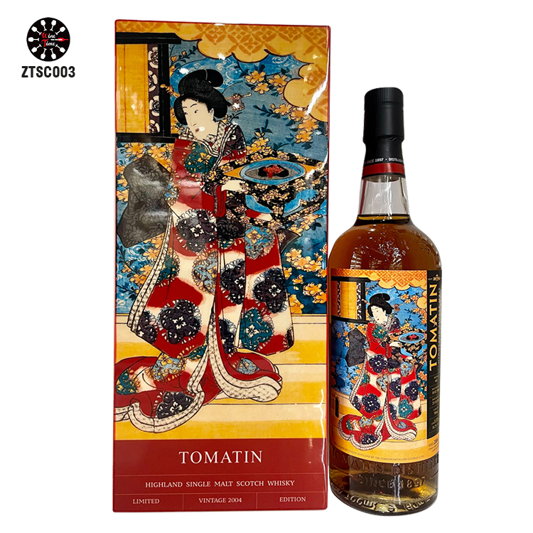 Tomatin 2004 Single Cask Utagawa Kunisada Geisha 湯馬丁2004 歌川國貞特別版單一桶威士忌
