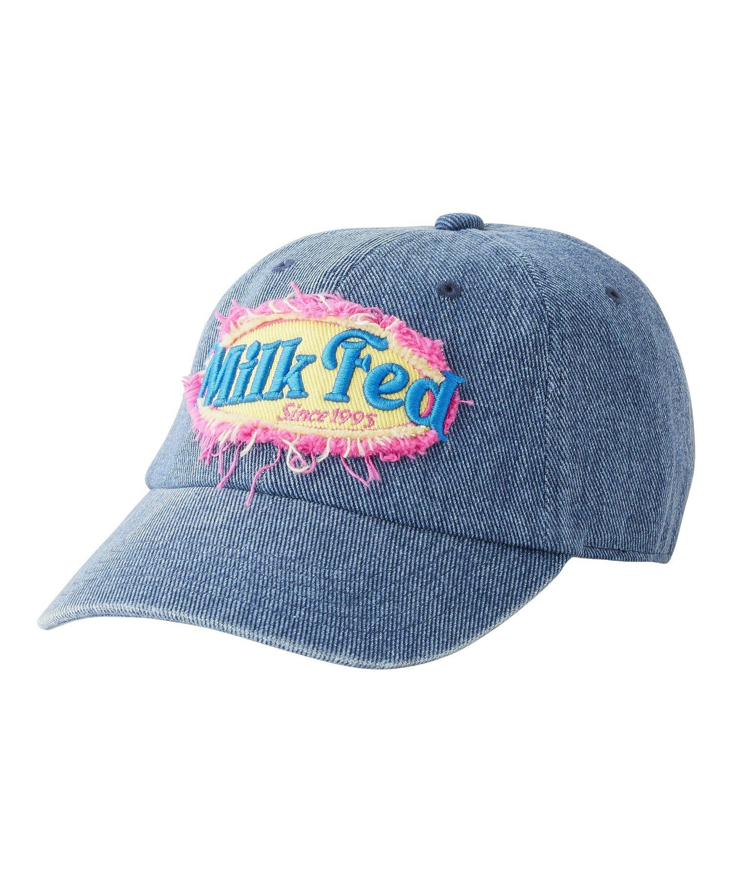 Milkfed FRAYED LOGO PATCH CAP