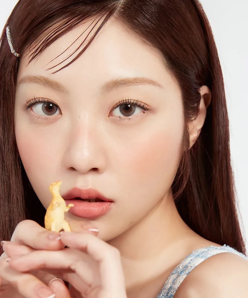 Hapa Kristin Dewy Kristin 1 Month Basic Gray｜月拋彩妝隱形眼鏡｜每盒2片