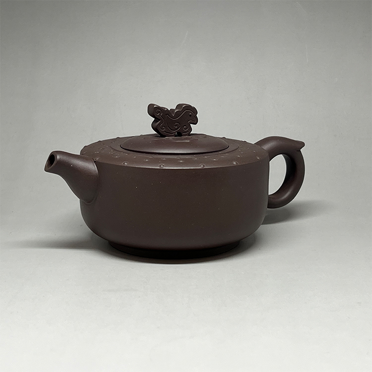 茶香自在】一九八零年代王玲妹製銅鼎紫砂壺一廠壺紫砂壺早期壺220C.C.