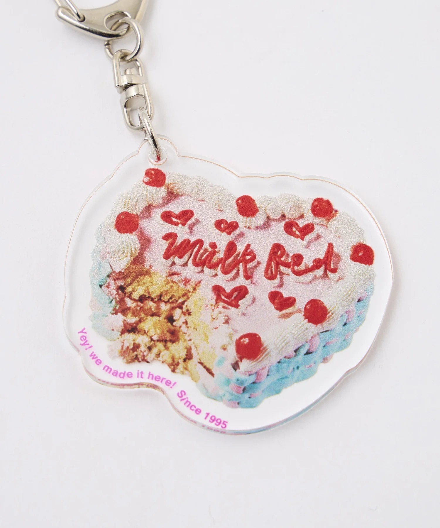 Milkfed 30TH ANNIVERSARY CAKE KEYCHAIN