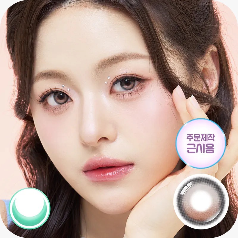 [13.6mm] Lenbling Large Pureble 1 Month Mocha Choco｜月拋彩妝隱形眼鏡｜每盒2片