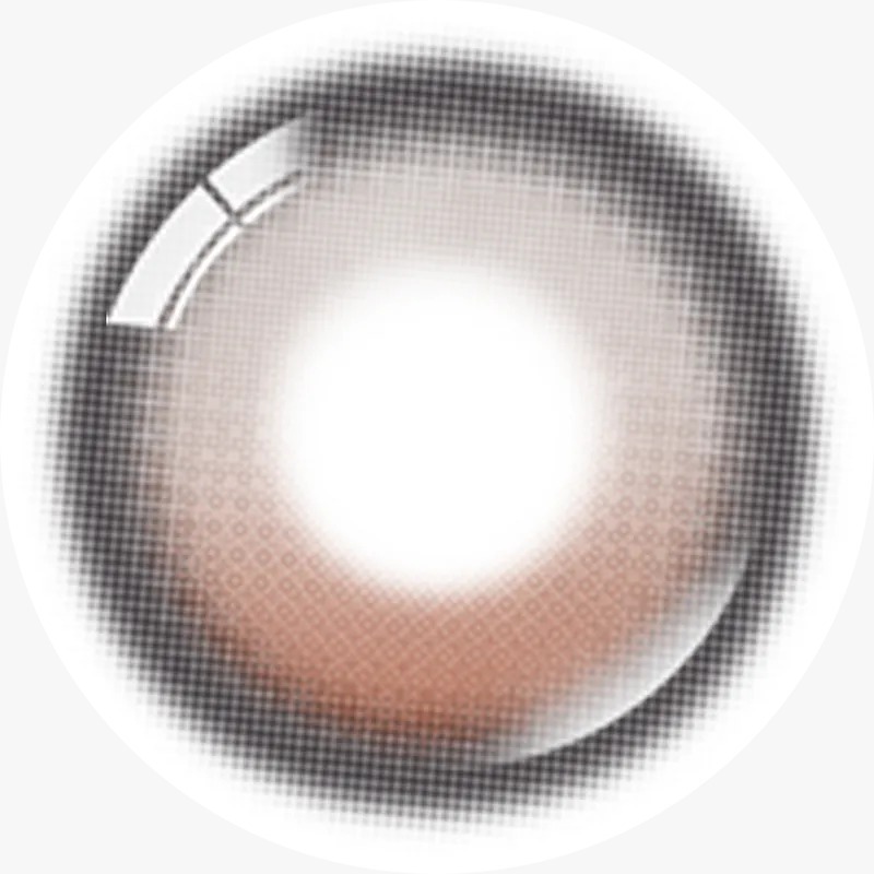 [13.6mm] Lenbling Large Pureble 1 Month Mocha Choco｜月拋彩妝隱形眼鏡｜每盒2片