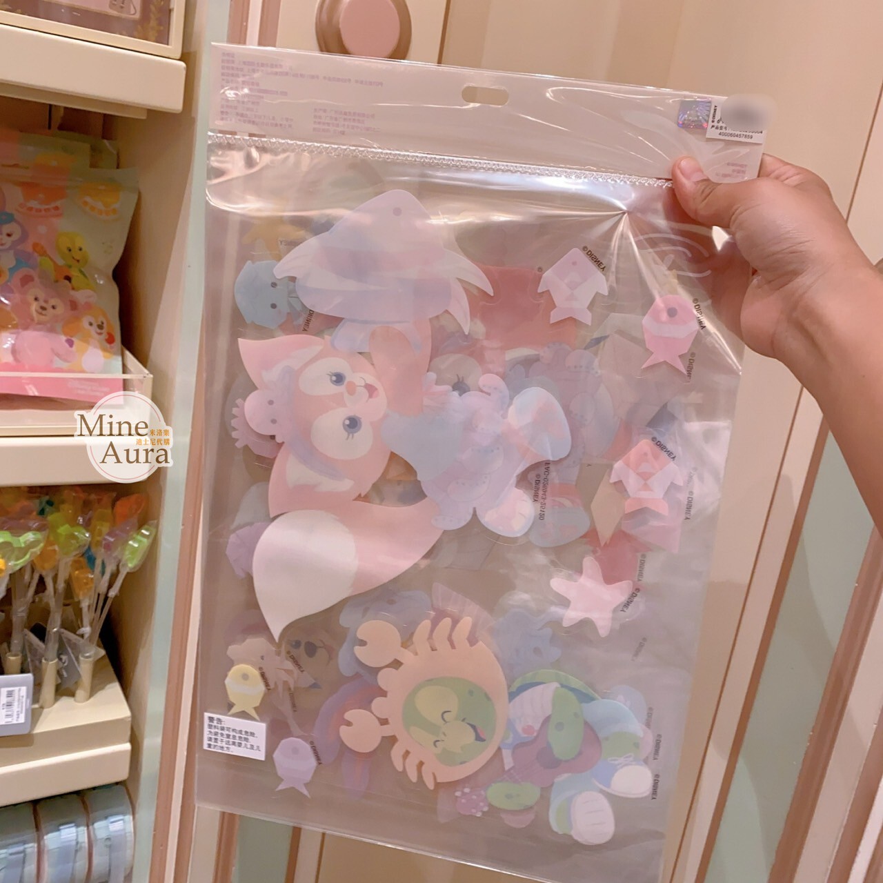 2025 夏日派對 達菲 Duffy 與好友們 窗花貼紙組 布置品 -上海迪士尼樂園