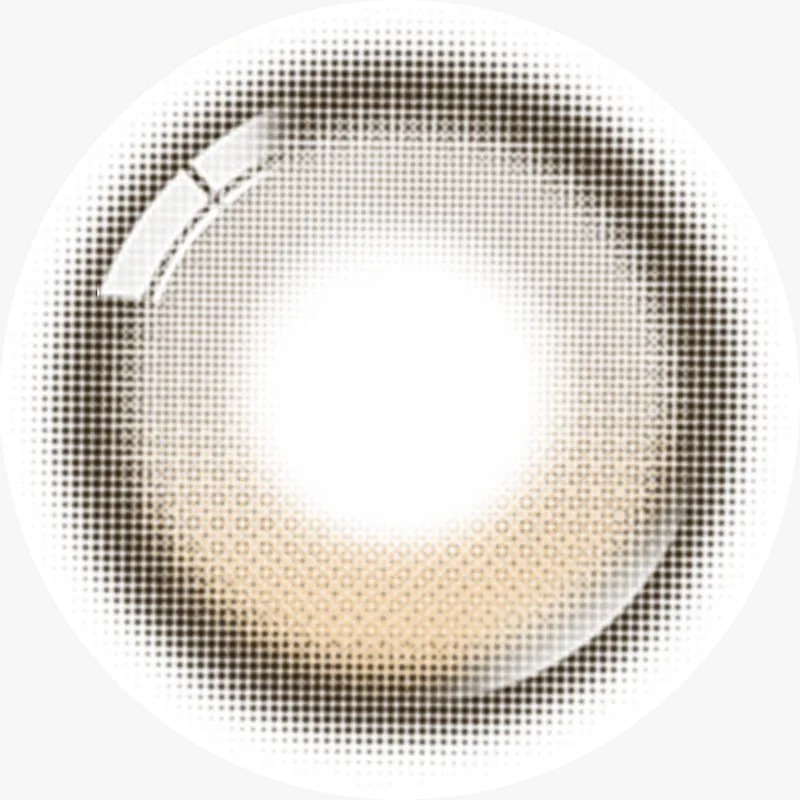 [13.4mm] Lenbling Pureble 1 Month Ash Brown｜月拋彩妝隱形眼鏡｜每盒2片