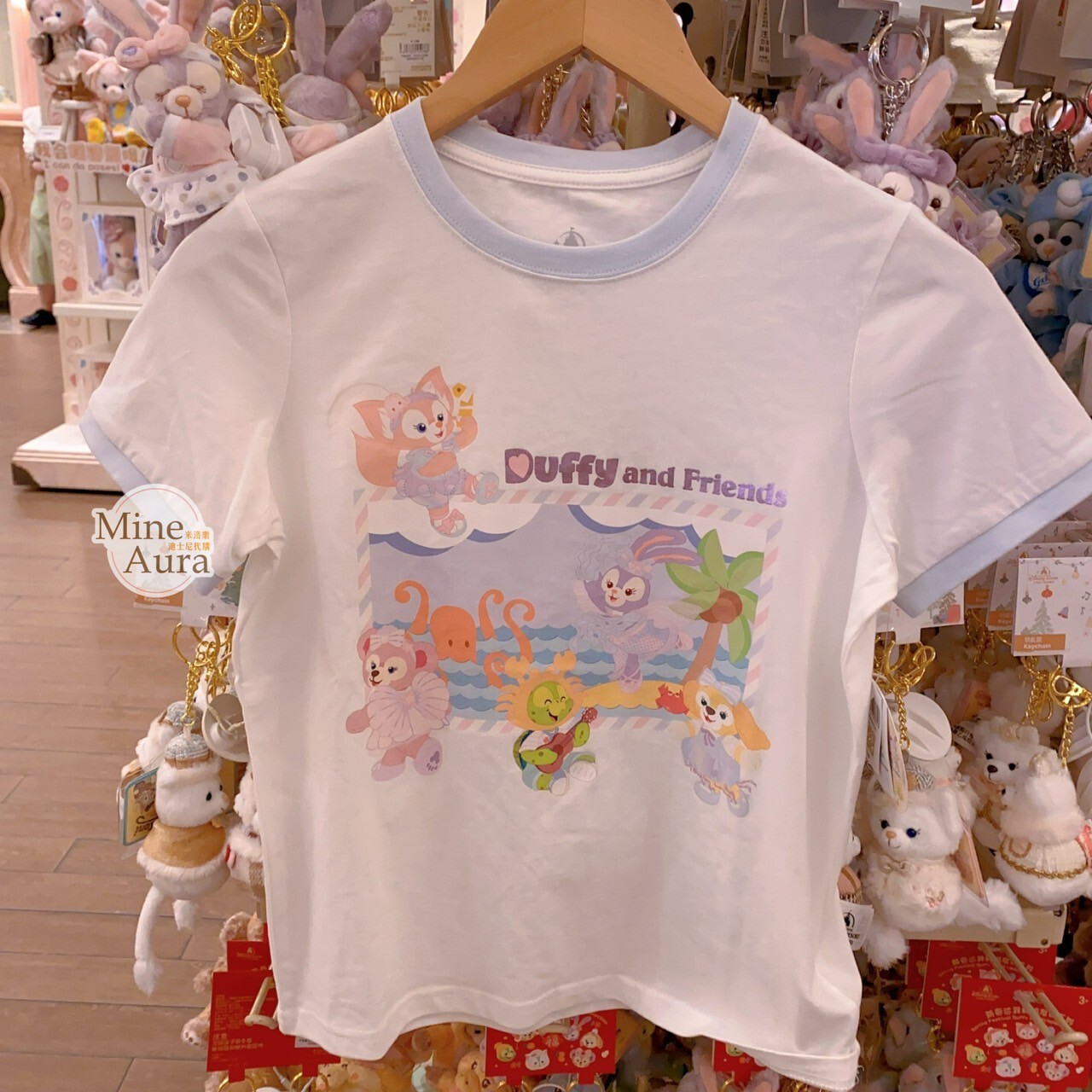 2025 夏日派對 達菲 Duffy 與好友們 圖案 上衣 短T -上海迪士尼樂園