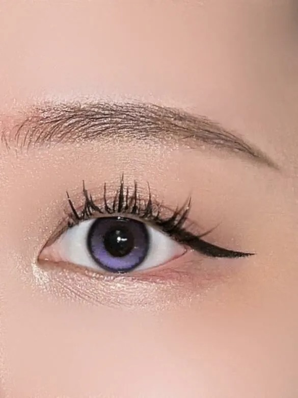 [13.4mm] Lenbling Pureble 1 Month Pastel Purple｜月拋彩妝隱形眼鏡｜每盒2片