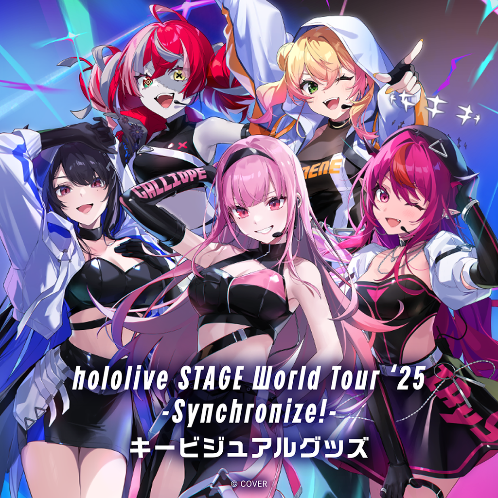 「官品代購」hololive STAGE World Tour ‘25 -Synchronize!- キービジュアルグッズ Key Visual 周邊