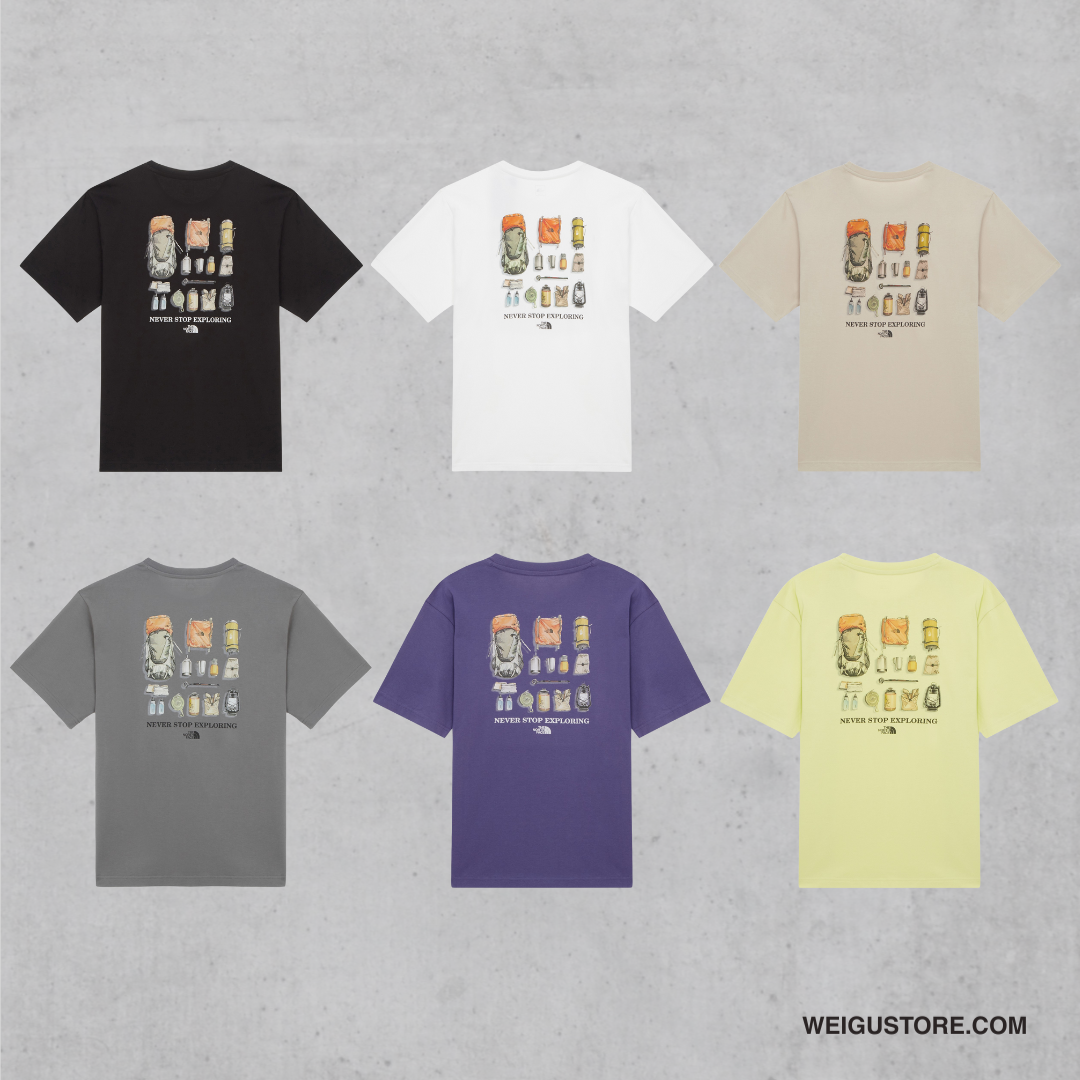 【預購】The North Face M'S CAMP VIBE TEE 手繪露營風 短T NT7UR07