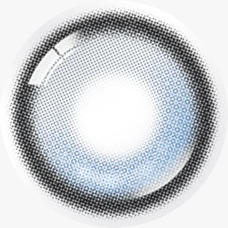 [The Boyz New同款]Lenbling Crystal Tear 1 Month Blue｜月拋彩妝隱形眼鏡｜每盒2片