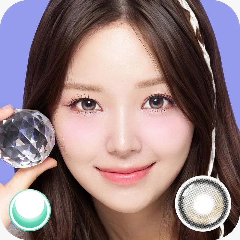 Lenbling Crystal Tear 1 Month Brown｜月拋彩妝隱形眼鏡｜每盒2片